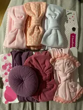 3 unids/set Color sólido nailon suave cinta elástica para la cabeza del bebé arcos anudada recién nacido bebé niña diademas para el cabello accesorios niñas Haarband