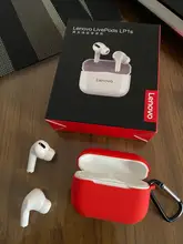 Lenovo-auriculares inalámbricos LP1S con Bluetooth, dispositivo de audio TWS, deportivo, estéreo, HiFi, con micrófono, LP1 S, para teléfonos inteligentes Android e IOS