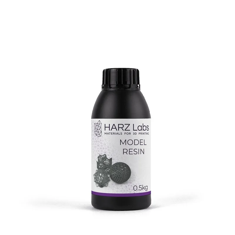 Материал для 3D Печати УФ Смола Model Harz labs фотополимер для 3D принтеров DLP lcd - Цвет: Grey 500 ml