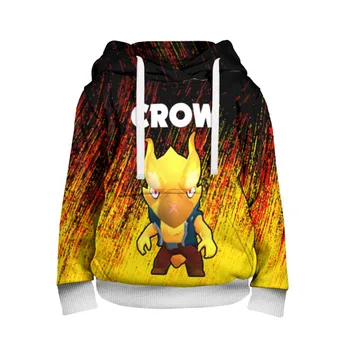 

Children's sweatshirt 3D Brawl Stars Crow Phoenix