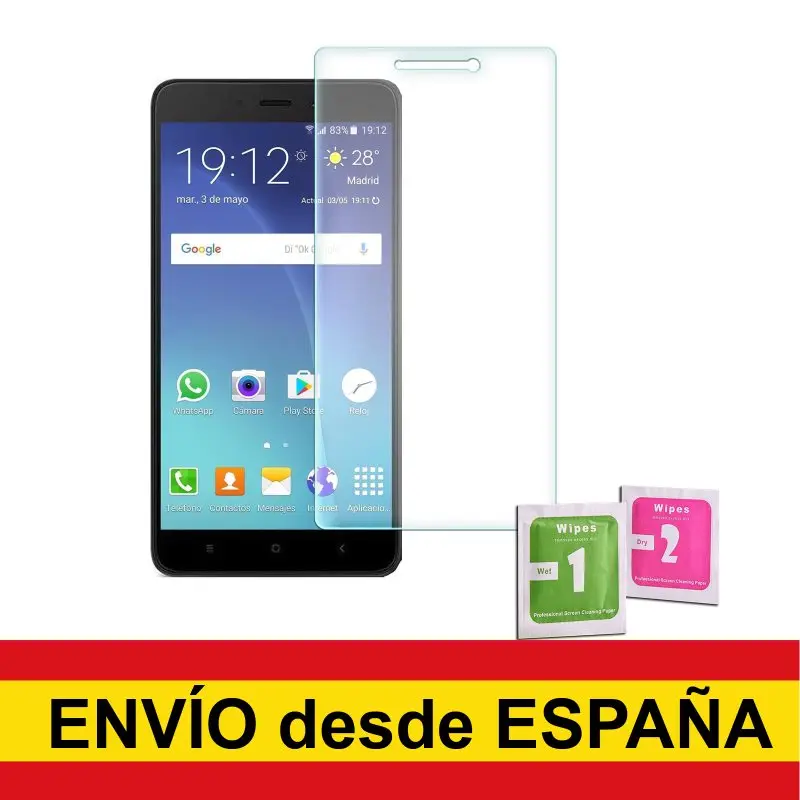 Screen Protector Glass Tempered XIAOMI To note redmi 4 afbeelding