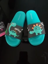 2020 de los niños de verano zapatillas Zapatillas de niños niñas dinosaurio Chanclas de PVC bebé antideslizante sandalias de playa a los niños a casa de baño