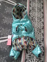 Ropa de invierno para perros pequeños, abrigo cálido para cachorros, chaqueta impermeable con capucha, monos para Chihuahua y Yorkie