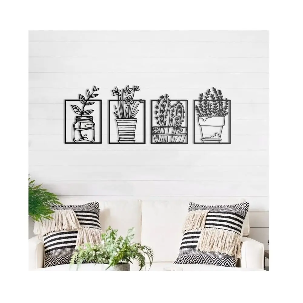 

İkonika Flowers Fun Cute Hot Design Different Posture Black Matte Silky Paint Smooth Surface Easy Cleaning