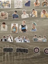 101/109 unids/set Kpop NCT 2020 127 WayV carácter etiqueta resonancia Pt.1 2 nct2020 para equipaje portátil móvil pegatinas DIY