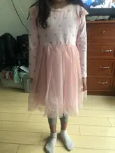 Vestidos de lentejuelas de estrellas para niña, vestido de princesa para niña, Vestidos de fiesta de manga larga para niña pequeña, ropa para niño