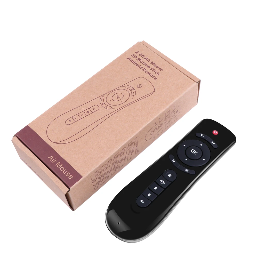 T2 2,4G гироскоп Fly Air mouse Android Smart tv Box Универсальный беспроводной пульт дистанционного управления Клавиатура для tv Box PC