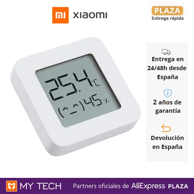 Xiaomi Mi Temperature and Humidity Monitor 2, thermostat, Temperature  monitor and smart Humidity, Digital LCD display
