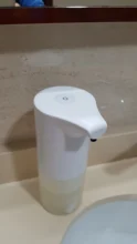 Dispensador automático de jabón con Sensor de inducción infrarrojo, dispositivo desinfectante de manos para baño, espuma sin contacto