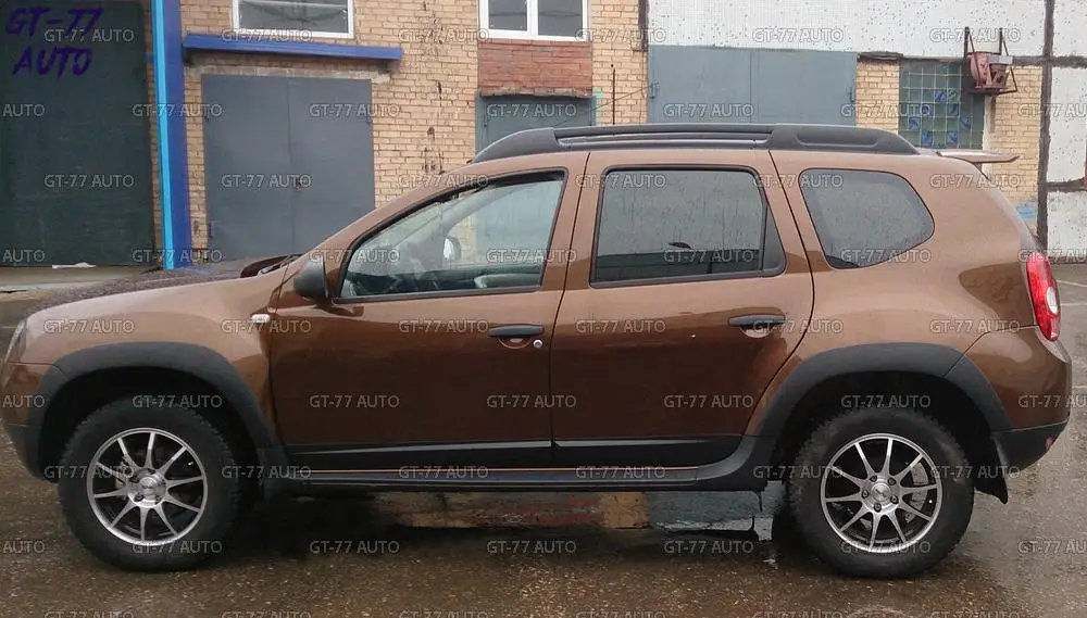 Защитные накладки колесных арок для Renault Duster 2010- защитный молдинг внешний материал ABS пластик Стайлинг тюнинг pad 1 комплект / 8 деталей
