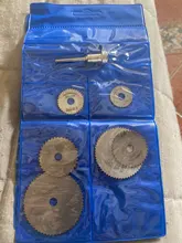 Hoja de sierra Circular HSS, herramienta rotativa para Dremel, cortador de Metal, conjunto de discos de corte de madera, mandril de corte, 7 Uds., 25/32/50