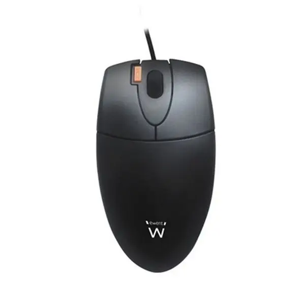 Оптическая мышь EW3155 EW3155 1000 точек/дюйм USB/PS2 Black