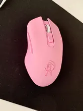 Pink Silent LED Optical Game Mice 1600DPI 2.4G USB Wireless Mouse for PC Laptop Drop