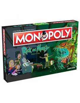 

RICK AND MORTY MONOPOLY game