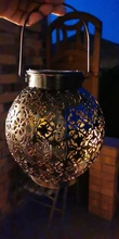 Garden-Light Solar-Lamp Lantern Outdoor Landscape Yard Dancing Waterproof Flicker LED