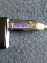 Voltímetro Digital de CC con USB, amperímetro de 3,2-10V, 0-3A, indicador de detección para cargador de pared para coche, tableta del teléfono de PC