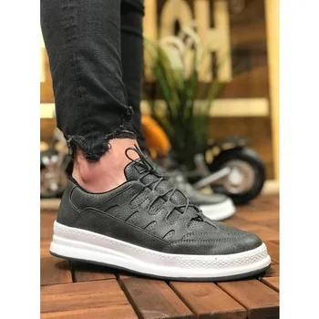 

Chekich Ch040 Ipekyol White Sole Male Shoes Anthracite