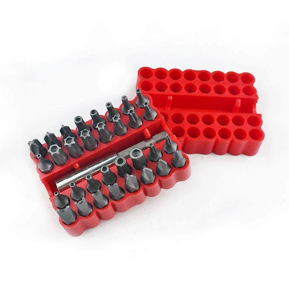 33pcs Car Repair Set Extension Holder Magnetic Security Screwdrivers Portable