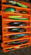 Tackle-Box Bait-Hooks Fishing-Lure BEARKING Double-Sided Compartments Professional