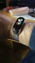 Correa de Metal para Xiaomi Mi Band 4 3 5, repuesto de pulsera de acero inoxidable sin tornillo