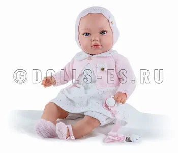 

Doll Marina and Pau 45 cm Alina мягконабивная (M830)
