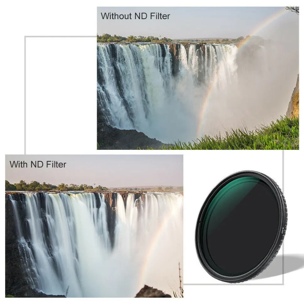 Светофильтр нейтральный K&F concept 72mm Nano X Pro Variable Fader NDX ND8~128 (KF01.1328)|Фоллоу фокус| |
