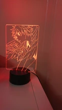 Led-Night-Light Table-Lamp Hinata-Figure Manga Gadget Bedroom-Decor Acrylic Anime Haikyuu