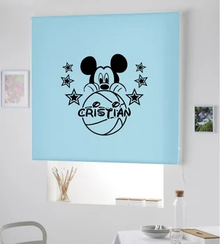 

Blind Iroa customizable Child/Mickey Basket! ROLLER BLINDS TRANSLUCENT! (SKY BLUE 100X175)