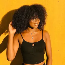 Extensión de pelo rizado Afro, 1-2-3-4, oferta de extensiones de cabello humano Remy, Color Natural, 100%, 8-20 pulgadas