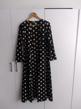 Blusa holgada de Chifón con estampado Floral para otoño, Camisa larga con estampado Floral para mujer