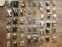 50 unids/lote Cove cierres Cable final tapas cinta cuerda de cuero Clip collar pulsera conector para suministros de fabricación de la joyería