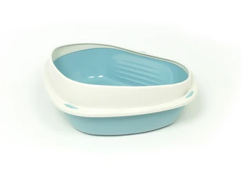 

Cat litter toilet for cats angle 58x48x20,5cm model 700091 light blue color
