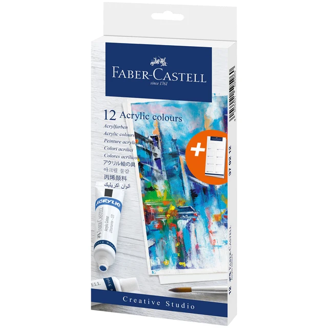 Краски акриловые Faber-Castell 2