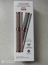 Pluma del condensador de ajuste para cejas para mujer, depiladora Facial de maquillaje, Afeitadora eléctrica portátil indolora, depilación corporal