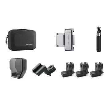 PGYTECH OSMO Pocket Vlog 6 pcs Set carrying case Phone hold plus mini Tripod Gimbal Protector Date Port Mount Cold shoe 1