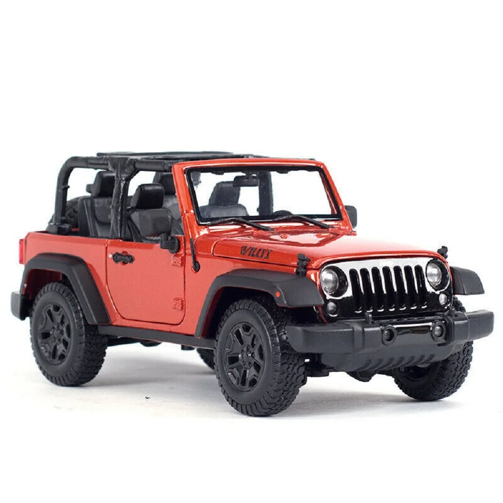 

Maisto 1:18 2014 Jeep Wrangler Open Top Diecast Car Model New in Box