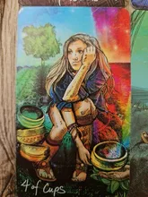 Juego de cartas del Tarot del Fuego, oráculo, guía electrónica, Linestrider Dreams, juguete de adivinación, Estrella giratoria, Muse, Hoodoo occulta