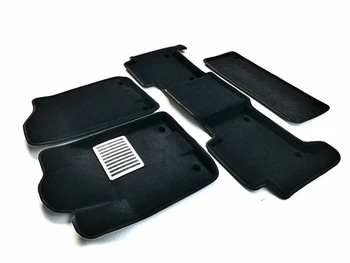 

Textile 3D mats euromat3d luxe in the salon for Infiniti QX56, QX80 (2010-2015-) with a metal heel