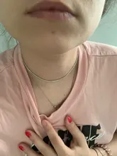 Trustdavis-collar corto de circonia cúbica para mujer, gargantilla de Plata de Ley 925 auténtica con carácter, joyería de boda, regalo DS1869