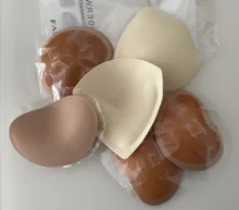 Conjunto de Bikini con almohadillas para el pecho para mujer, traje de baño acolchado con realce, esponja transpirable más gruesa con almohadilla para sujetador