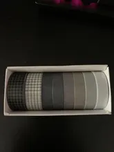 8 unidades/juego de cinta Washi de Color sólido, cinta adhesiva decorativa Kawaii, cinta adhesiva para diario de recortes, cinta de papelería