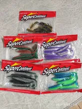 Silicone Bait Fishing-Lure T-Tail-Wobblers Shad Leurre Supercontinent 100mm 50mm 75mm