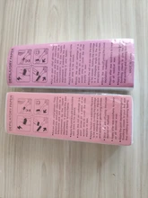 Depiladora de depilación cera unisex, rollo de tiras de papel de cera 20 #4, 100 Uds.