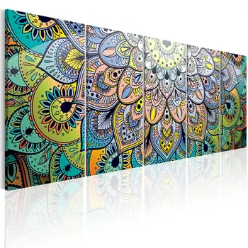 

Picture-Mandala: Peacock's Tail - 200x80 cm