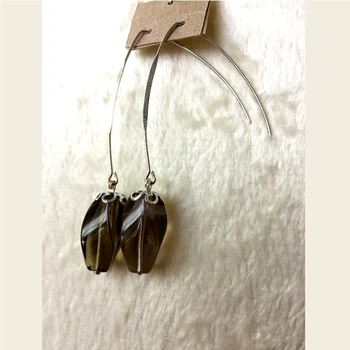 

Silver earrings with smoky quartz AV jewelry jewelry gold plated earrings fashion jewelry for women