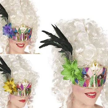 

Feather Eye Mask Multicolour