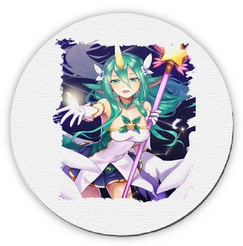 

ROUND GIRL MAGICA UNICORN mousepad raton