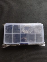 310 unids/set Dupont de alambre de puente conector de pines Kit de carcasa macho de crimpado de La pines + hembra Terminal de conector de clavija paso con caja