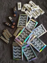 Pestañas postizas de visón 3D, 5 pares, naturales, Cilius, volumen, maquillaje, extensión de pestañas magnéticas, TSLM2