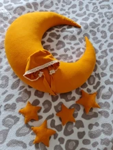 Sombrero de bebé para posar granos, Luna, almohada, estrellas, conjunto, accesorios de fotografía recién nacido, sesión de fotos, accesorios
